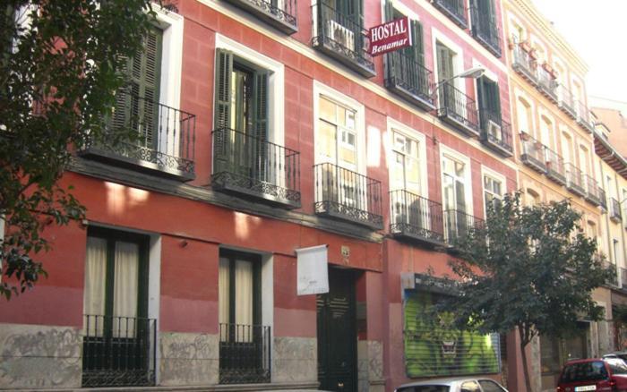 Hostal Benamar Madrid Exterior foto